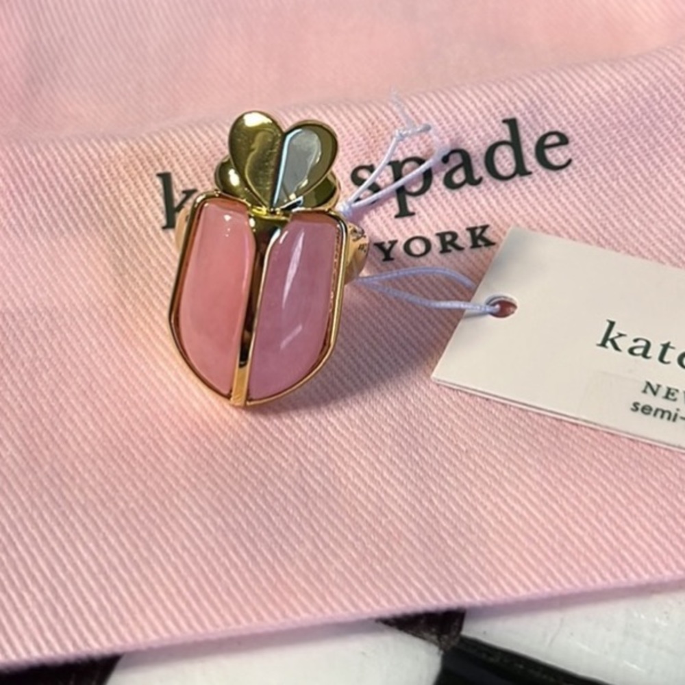 Kate Spade Love Bugs Beetle Ring